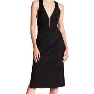 KEEPSAKE THE LABEL Chicago Textured Dress in Black Size S